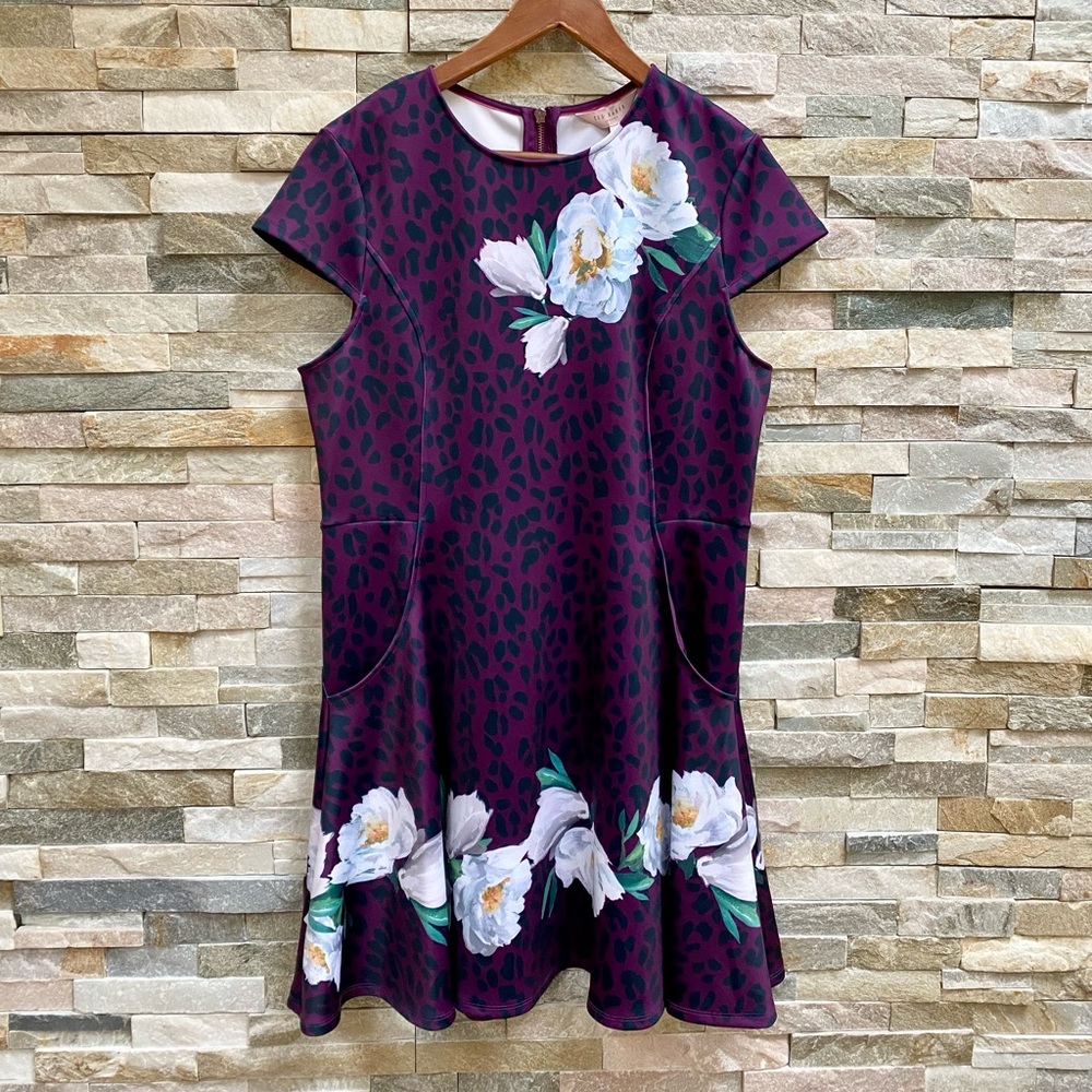 Ted Baker Women's Tohkoh Wilderness skater Dress